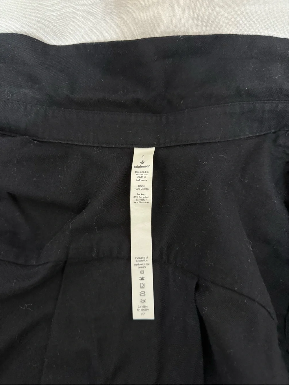 Lululemon Black Button-Up Shirt - Picture 7 of 7